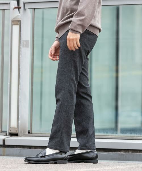 URBAN RESEARCH ROSSO / アーバンリサーチ ロッソ その他パンツ | 『XLサイズあり』ウールツイードテーパードパンツ | 詳細21