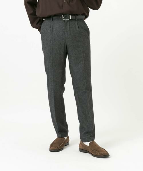 URBAN RESEARCH ROSSO / アーバンリサーチ ロッソ その他パンツ | 『XLサイズあり』ウールツイードテーパードパンツ | 詳細24