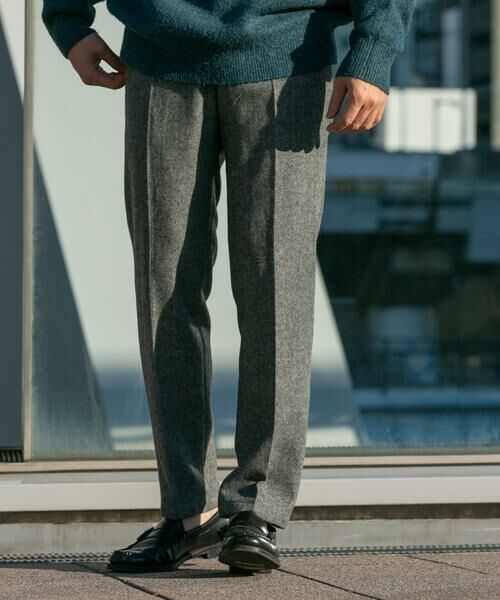 URBAN RESEARCH ROSSO / アーバンリサーチ ロッソ その他パンツ | 『XLサイズあり』ウールツイードテーパードパンツ | 詳細30