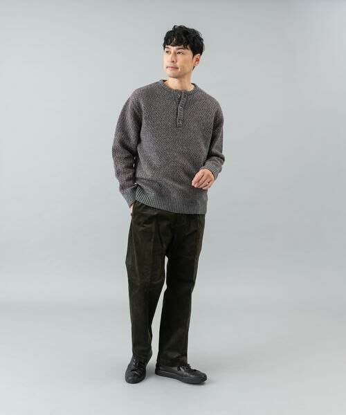 URBAN RESEARCH ROSSO / アーバンリサーチ ロッソ その他パンツ | 『XLサイズあり』ストレッチコーデュロイ1タックワイドスラックス | 詳細3