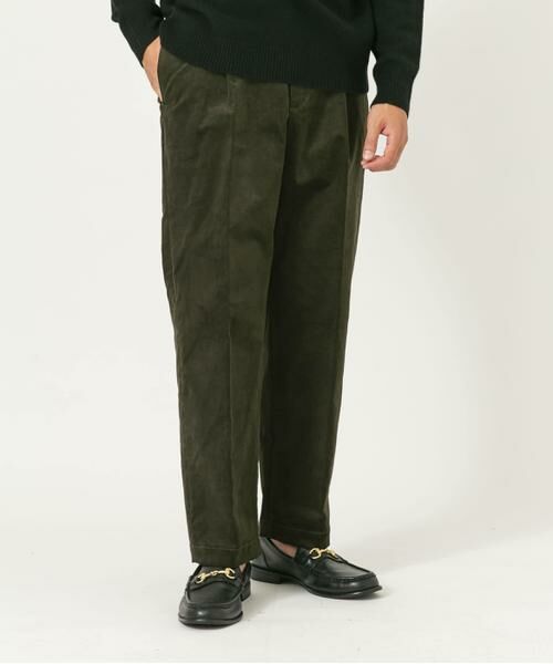 URBAN RESEARCH ROSSO / アーバンリサーチ ロッソ その他パンツ | 『XLサイズあり』ストレッチコーデュロイ1タックワイドスラックス | 詳細5