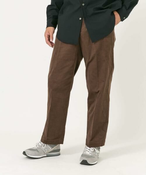 URBAN RESEARCH ROSSO / アーバンリサーチ ロッソ その他パンツ | 『XLサイズあり』ストレッチコーデュロイ1タックワイドスラックス | 詳細15