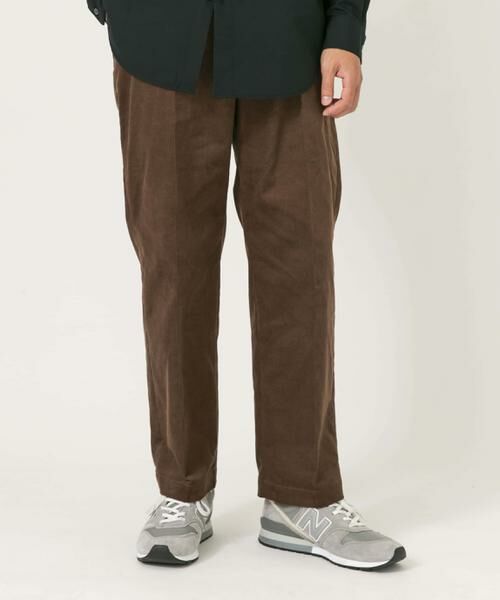 URBAN RESEARCH ROSSO / アーバンリサーチ ロッソ その他パンツ | 『XLサイズあり』ストレッチコーデュロイ1タックワイドスラックス | 詳細16