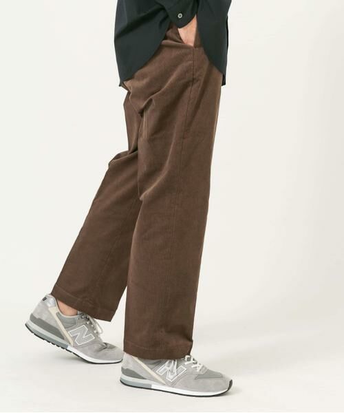 URBAN RESEARCH ROSSO / アーバンリサーチ ロッソ その他パンツ | 『XLサイズあり』ストレッチコーデュロイ1タックワイドスラックス | 詳細17