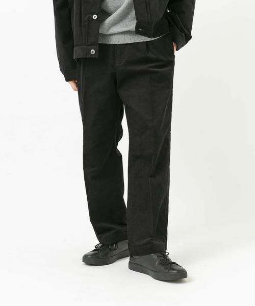 URBAN RESEARCH ROSSO / アーバンリサーチ ロッソ その他パンツ | 『XLサイズあり』ストレッチコーデュロイ1タックワイドスラックス | 詳細27