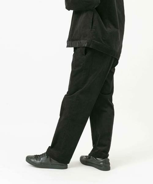 URBAN RESEARCH ROSSO / アーバンリサーチ ロッソ その他パンツ | 『XLサイズあり』ストレッチコーデュロイ1タックワイドスラックス | 詳細28