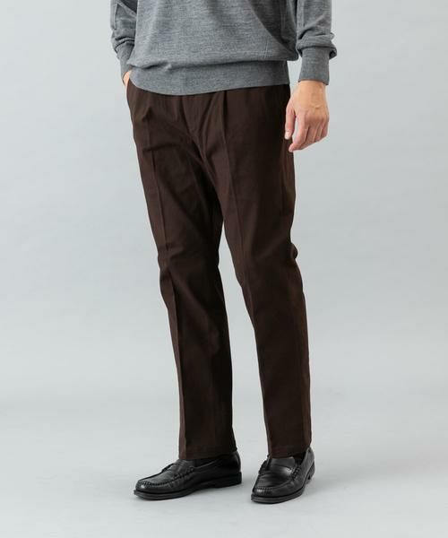 URBAN RESEARCH ROSSO / アーバンリサーチ ロッソ その他パンツ | ピーチツイルストレッチスラックス | 詳細1