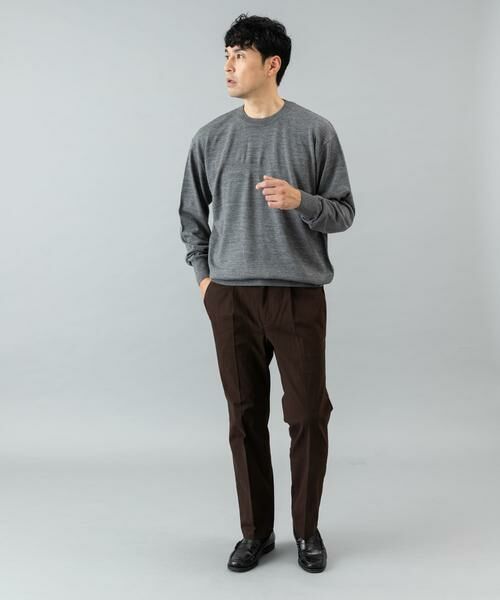 URBAN RESEARCH ROSSO / アーバンリサーチ ロッソ その他パンツ | ピーチツイルストレッチスラックス | 詳細3