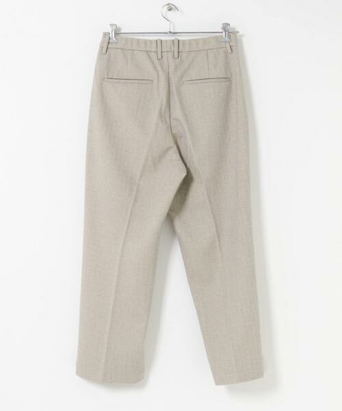 URBAN RESEARCH ROSSO / アーバンリサーチ ロッソ その他パンツ | ストレッチヘリンボーン1タックワイドスラックス | 詳細17