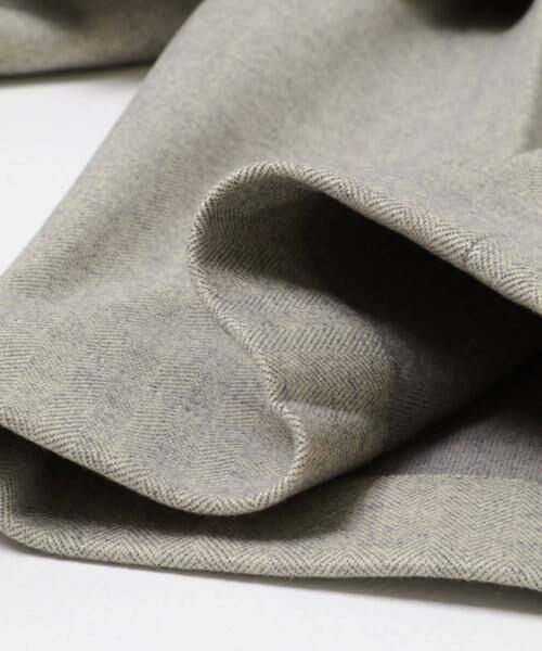 URBAN RESEARCH ROSSO / アーバンリサーチ ロッソ その他パンツ | ストレッチヘリンボーン1タックワイドスラックス | 詳細18