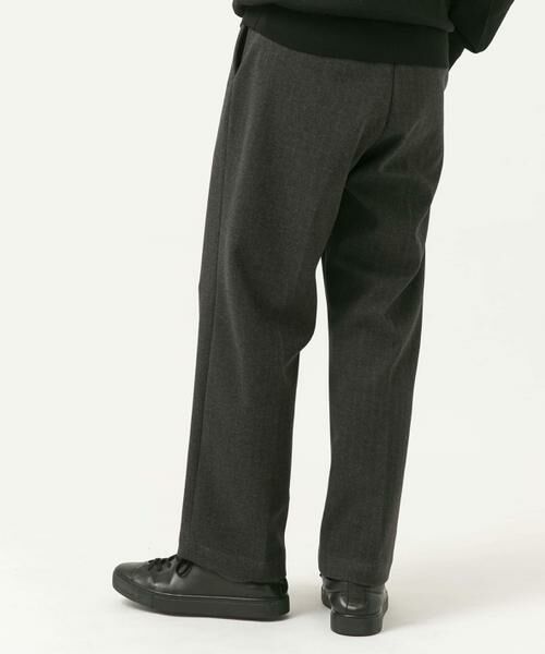 URBAN RESEARCH ROSSO / アーバンリサーチ ロッソ その他パンツ | ストレッチヘリンボーン1タックワイドスラックス | 詳細27