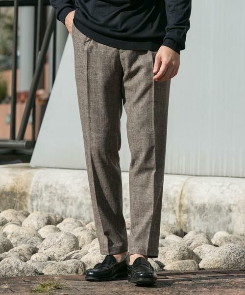 URBAN RESEARCH ROSSO / アーバンリサーチ ロッソ その他パンツ | 『XLサイズあり』ハイパフォーマンスウォームイージースラックス(ブラウン系その他)