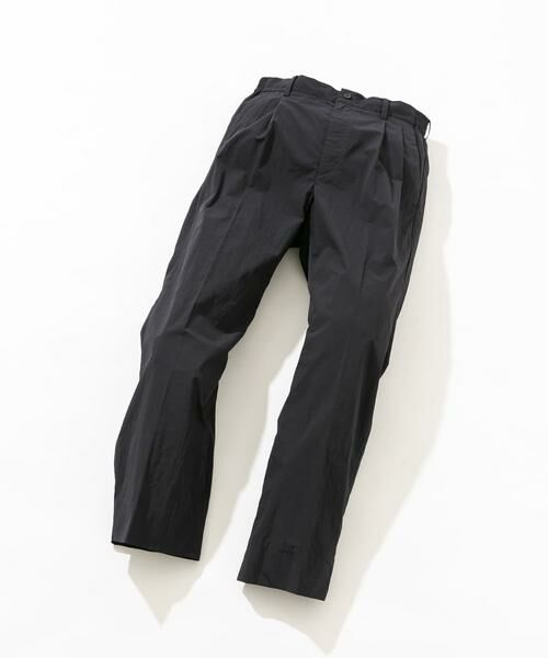 URBAN RESEARCH ROSSO/アーバンリサーチ ロッソ 3H Dry Fabricナイロンリラックスパンツ ネイビー M