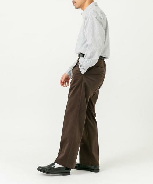 URBAN RESEARCH ROSSO / アーバンリサーチ ロッソ その他パンツ | 『XLサイズあり』起毛カットツイルスラックス | 詳細10
