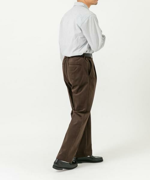 URBAN RESEARCH ROSSO / アーバンリサーチ ロッソ その他パンツ | 『XLサイズあり』起毛カットツイルスラックス | 詳細11