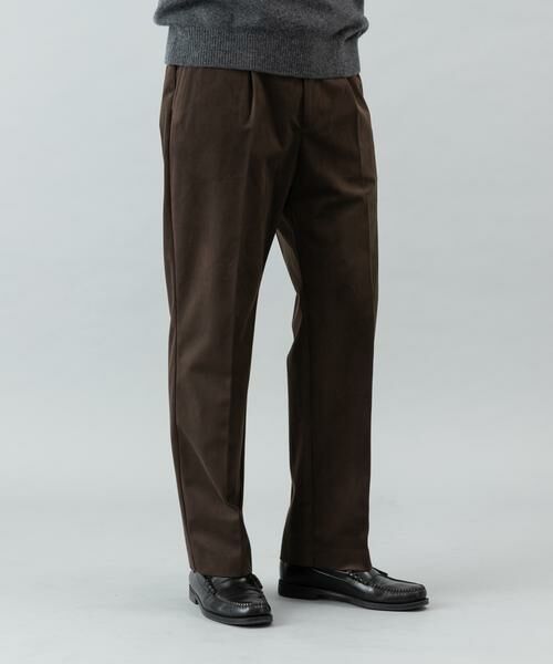 URBAN RESEARCH ROSSO / アーバンリサーチ ロッソ その他パンツ | 『XLサイズあり』起毛カットツイルスラックス | 詳細13