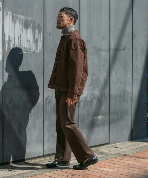 URBAN RESEARCH ROSSO / アーバンリサーチ ロッソ その他パンツ | 『XLサイズあり』起毛カットツイルスラックス | 詳細4