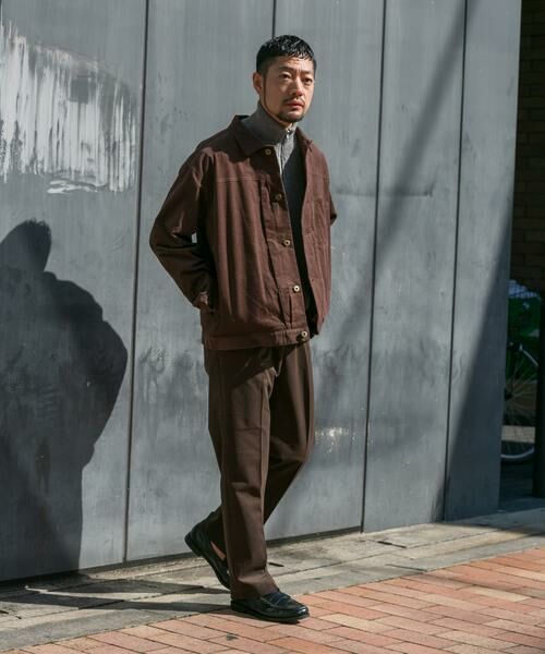 URBAN RESEARCH ROSSO / アーバンリサーチ ロッソ その他パンツ | 『XLサイズあり』起毛カットツイルスラックス | 詳細5