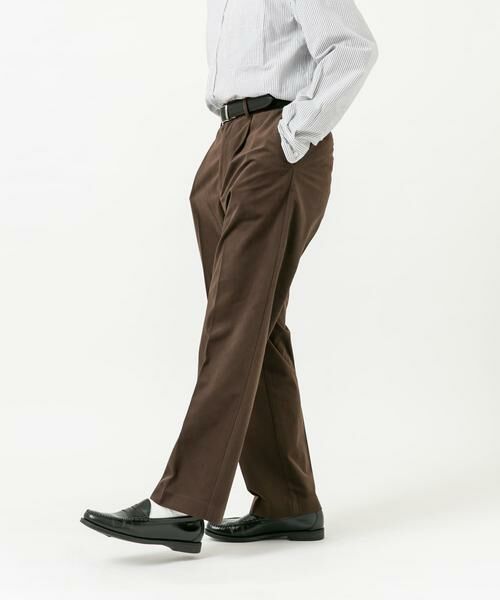 URBAN RESEARCH ROSSO / アーバンリサーチ ロッソ その他パンツ | 『XLサイズあり』起毛カットツイルスラックス | 詳細8