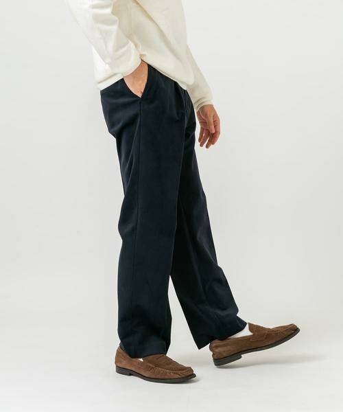 URBAN RESEARCH ROSSO / アーバンリサーチ ロッソ その他パンツ | 『XLサイズあり』起毛カットツイルスラックス | 詳細25