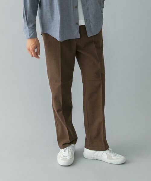 URBAN RESEARCH ROSSO / アーバンリサーチ ロッソ スラックス・ドレスパンツ | 『蓄熱 / XLサイズあり』アーバンリラックスサーモライトネルスラックス | 詳細1