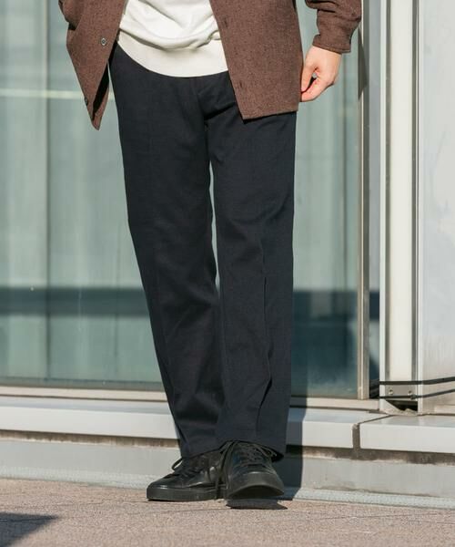 URBAN RESEARCH ROSSO / アーバンリサーチ ロッソ スラックス・ドレスパンツ | 『蓄熱 / XLサイズあり』アーバンリラックスサーモライトネルスラックス | 詳細15