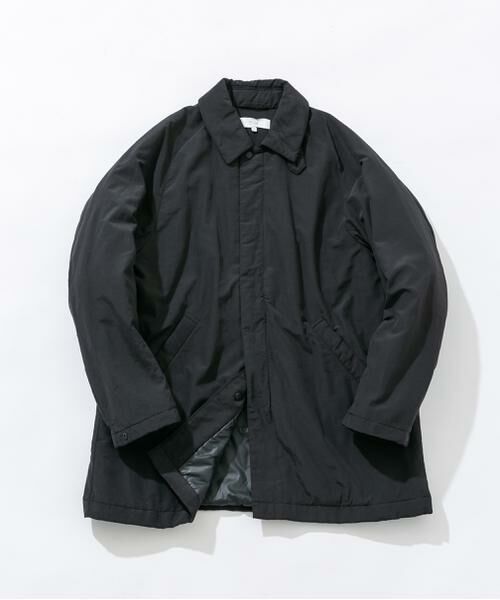 URBAN RESEARCH ROSSO/アーバンリサーチ ロッソ 『XLサイズあり』NOUVELLE中綿ステンカラーコート ブラック L