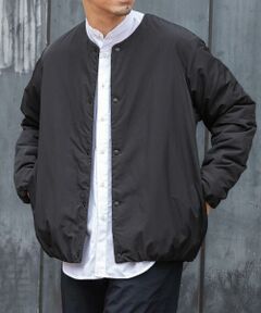 URBAN RESEARCH ROSSO / アーバンリサーチ ロッソ ブルゾン | 『XLサイズあり』NOUVELLE中綿ノーカラーブルゾン