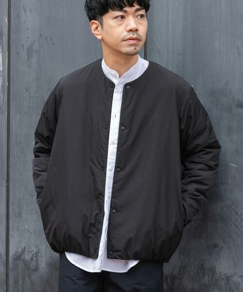 URBAN RESEARCH ROSSO / アーバンリサーチ ロッソ ブルゾン | 『XLサイズあり』NOUVELLE中綿ノーカラーブルゾン | 詳細2