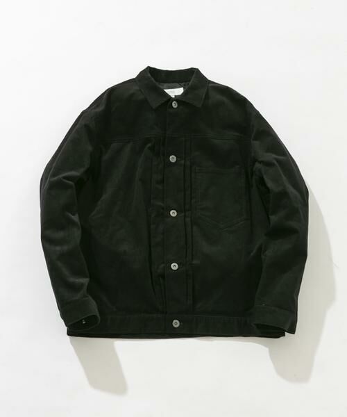 URBAN RESEARCH ROSSO/アーバンリサーチ ロッソ 『XLサイズあり』リラックスコーデュロイブルゾン ブラック XL