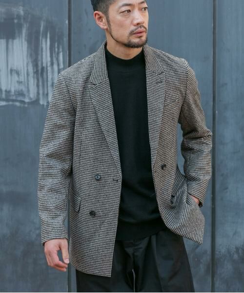 URBAN RESEARCH ROSSO/アーバンリサーチ ロッソ クラシックダブルジャケット チェック XL