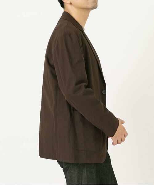 URBAN RESEARCH ROSSO / アーバンリサーチ ロッソ その他アウター | 『XLサイズあり』ピーチツイルストレッチシングルジャケット | 詳細5