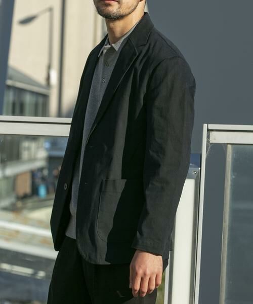 URBAN RESEARCH ROSSO / アーバンリサーチ ロッソ その他アウター | 『XLサイズあり』ピーチツイルストレッチシングルジャケット | 詳細14
