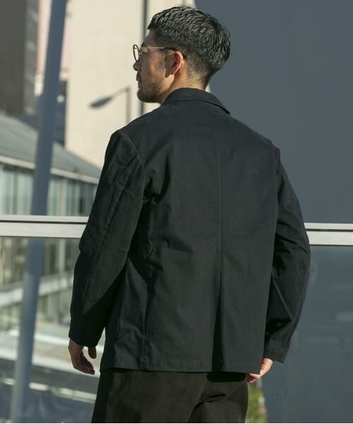 URBAN RESEARCH ROSSO / アーバンリサーチ ロッソ その他アウター | 『XLサイズあり』ピーチツイルストレッチシングルジャケット | 詳細16