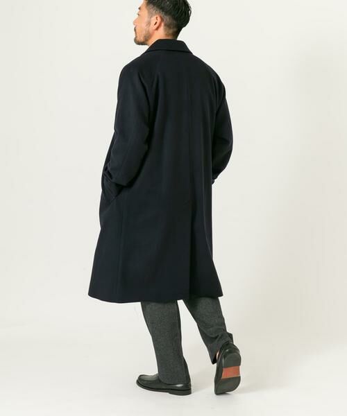 URBAN RESEARCH ROSSO / アーバンリサーチ ロッソ ステンカラーコート | スーパー100 オーバーバルマカンコート | 詳細12