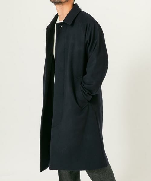 URBAN RESEARCH ROSSO / アーバンリサーチ ロッソ ステンカラーコート | スーパー100 オーバーバルマカンコート | 詳細7