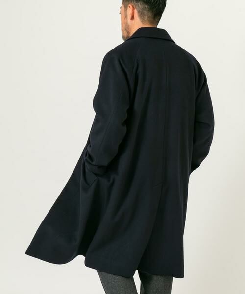 URBAN RESEARCH ROSSO / アーバンリサーチ ロッソ ステンカラーコート | スーパー100 オーバーバルマカンコート | 詳細8