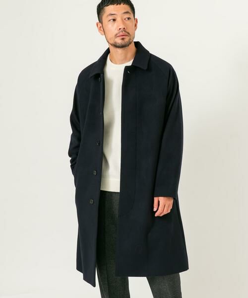 URBAN RESEARCH ROSSO / アーバンリサーチ ロッソ ステンカラーコート | スーパー100 オーバーバルマカンコート | 詳細9