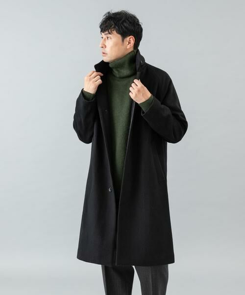 URBAN RESEARCH ROSSO / アーバンリサーチ ロッソ ステンカラーコート | スーパー100 オーバーバルマカンコート | 詳細17