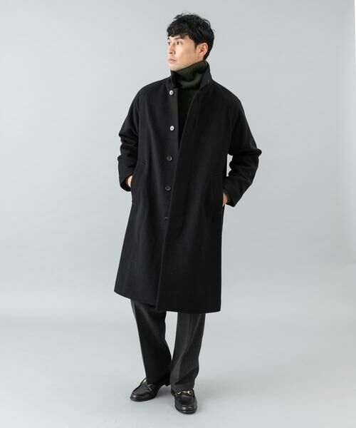 URBAN RESEARCH ROSSO / アーバンリサーチ ロッソ ステンカラーコート | スーパー100 オーバーバルマカンコート | 詳細18