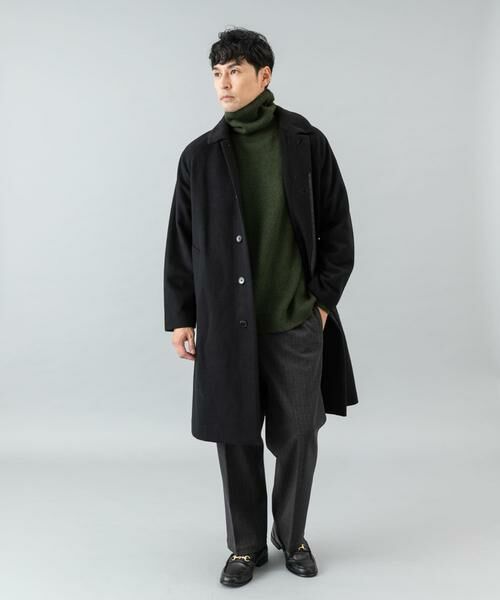 URBAN RESEARCH ROSSO / アーバンリサーチ ロッソ ステンカラーコート | スーパー100 オーバーバルマカンコート | 詳細21