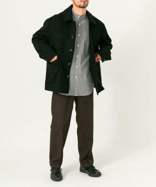 URBAN RESEARCH ROSSO / アーバンリサーチ ロッソ ピーコート | スーパー100 シングルPコート | 詳細28