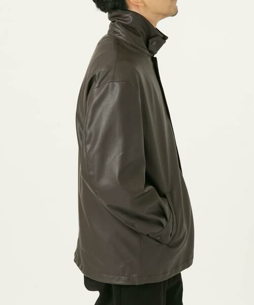 URBAN RESEARCH ROSSO / アーバンリサーチ ロッソ その他アウター | 『XLサイズあり』ビーガンファブリックコーチジャケット | 詳細11