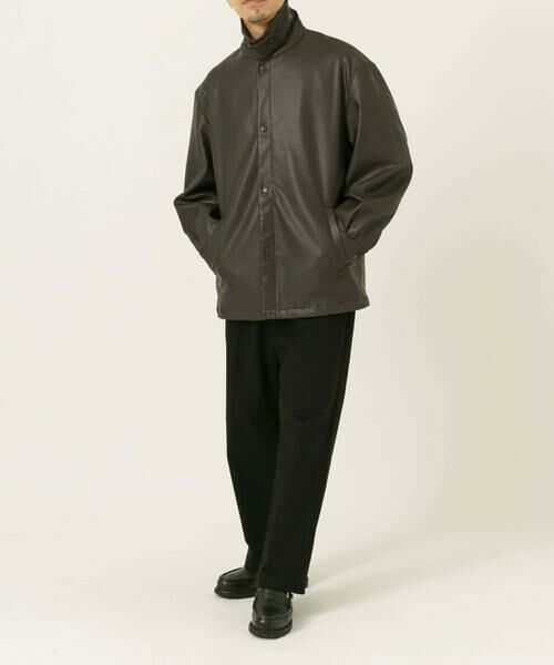 URBAN RESEARCH ROSSO / アーバンリサーチ ロッソ その他アウター | 『XLサイズあり』ビーガンファブリックコーチジャケット | 詳細12