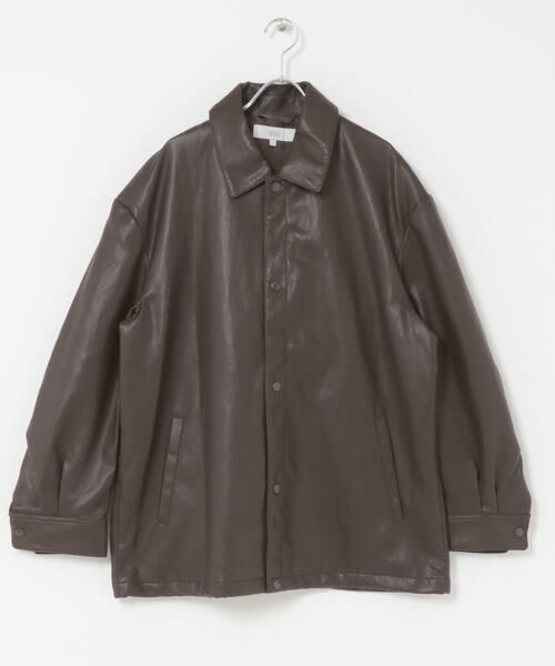 URBAN RESEARCH ROSSO / アーバンリサーチ ロッソ その他アウター | 『XLサイズあり』ビーガンファブリックコーチジャケット | 詳細14