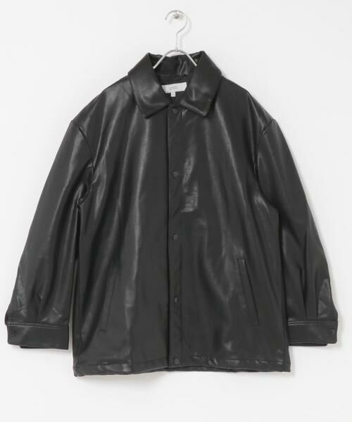 URBAN RESEARCH ROSSO / アーバンリサーチ ロッソ その他アウター | 『XLサイズあり』ビーガンファブリックコーチジャケット | 詳細29