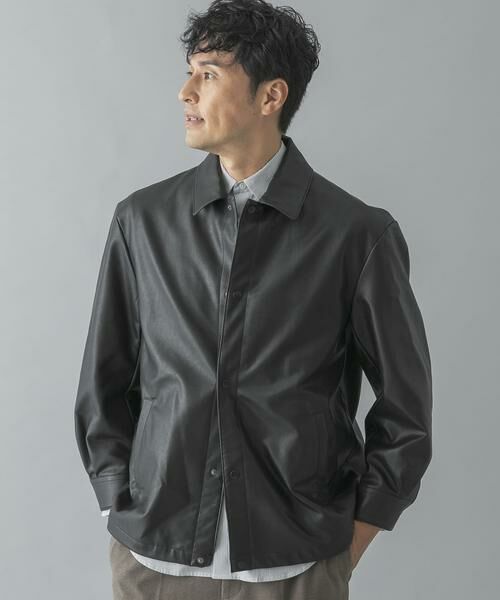 URBAN RESEARCH ROSSO / アーバンリサーチ ロッソ その他アウター | 『XLサイズあり』ビーガンファブリックコーチジャケット | 詳細18