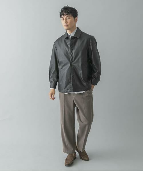 URBAN RESEARCH ROSSO / アーバンリサーチ ロッソ その他アウター | 『XLサイズあり』ビーガンファブリックコーチジャケット | 詳細20