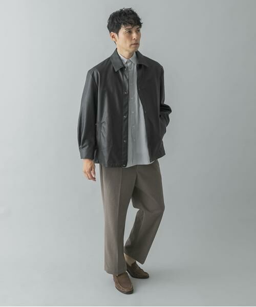 URBAN RESEARCH ROSSO / アーバンリサーチ ロッソ その他アウター | 『XLサイズあり』ビーガンファブリックコーチジャケット | 詳細21