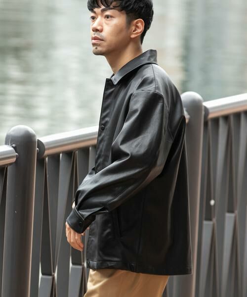 URBAN RESEARCH ROSSO / アーバンリサーチ ロッソ その他アウター | 『XLサイズあり』ビーガンファブリックコーチジャケット | 詳細24